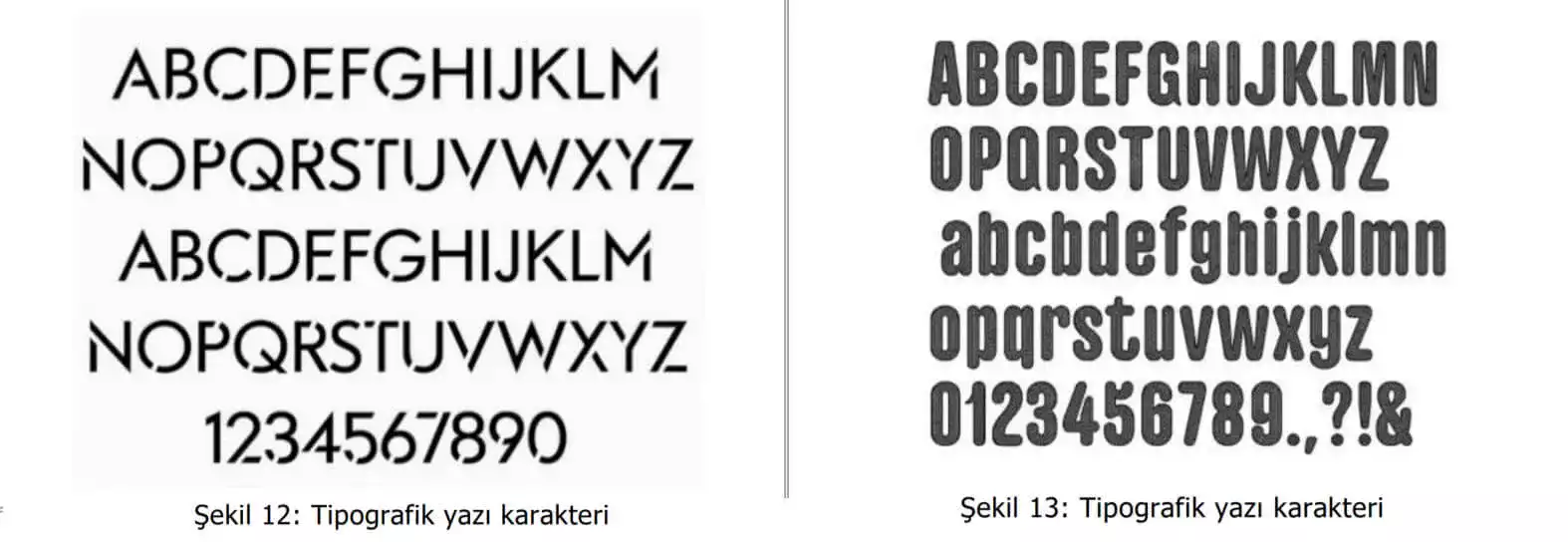 tipografik yazı karakter örnekleri-Ataşehir Web Tasarım